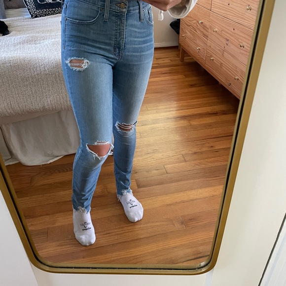 Madewell high-rise skinny jeans size 27 - Picture 7 of 7